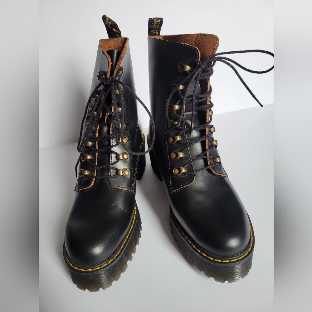 Doc Marten Leona Heeled Boots - 9